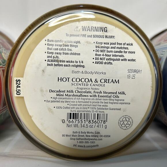 Bath & Body Works 3 Wick Full Winter Collection (7) Rare Brand New 14.5oz - Picture 6 of 10